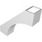 Ekena Millwork 5 1/2-in. W x 20-in. D x 20-in. H Westlake Architectural Grade PVC Knee Brace BRCP055X20X20WTL - alternate 2